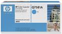 Genuine Hewlett Packard Q7581A Cyan Laser Toner 